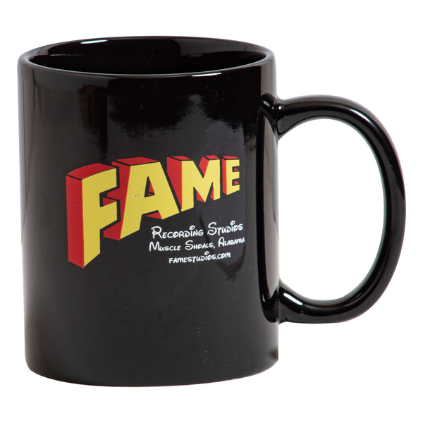 Fame Superman logo Black Coffee Mug