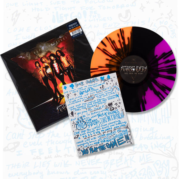 Starbenders Take Back The Night (vinyl) + Handwritten Lyric Sheet
