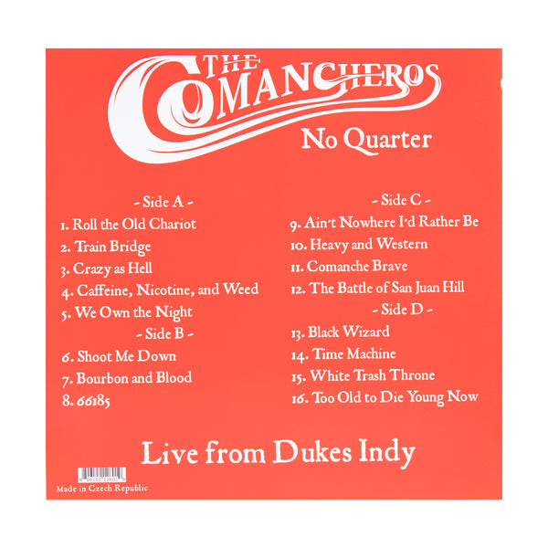 The Comancheros No Quarter Double LP