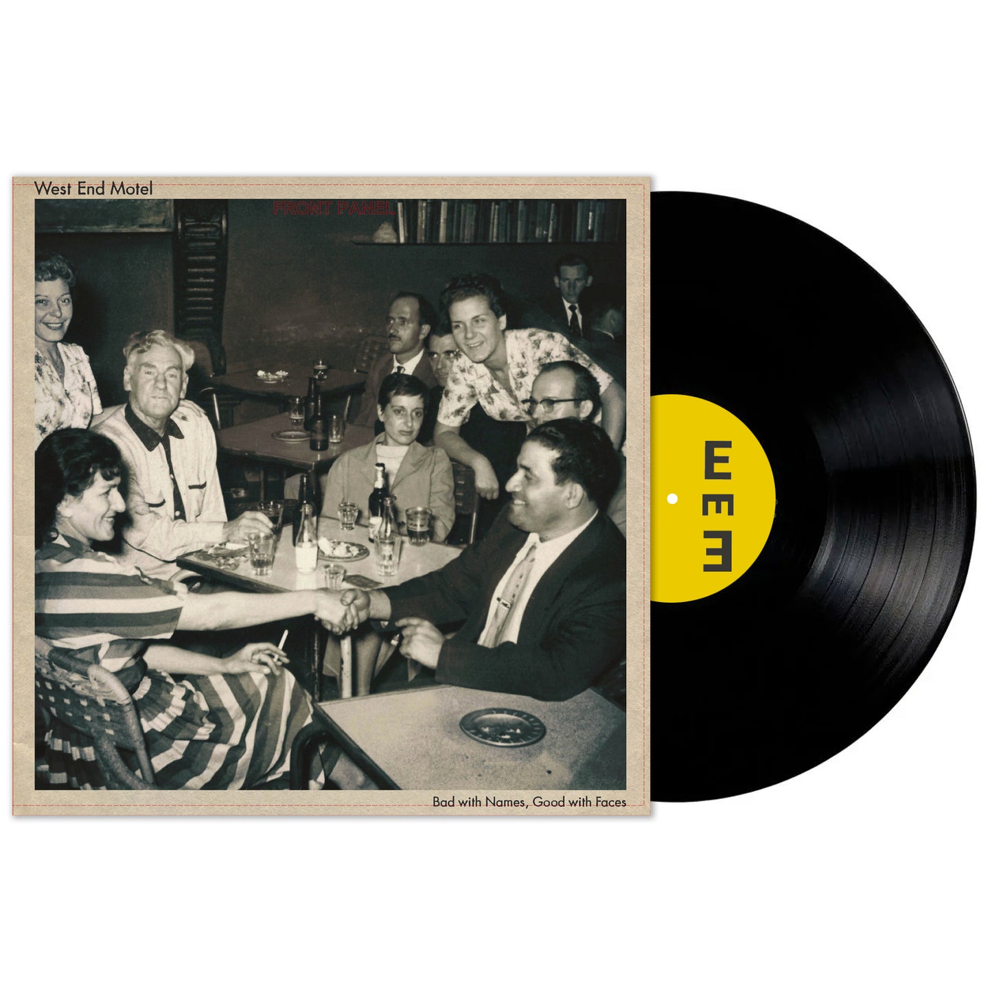 West End Motel Bad With Names, Good With Faces LP