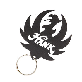 Ruger Logo Solid Steel Keychain