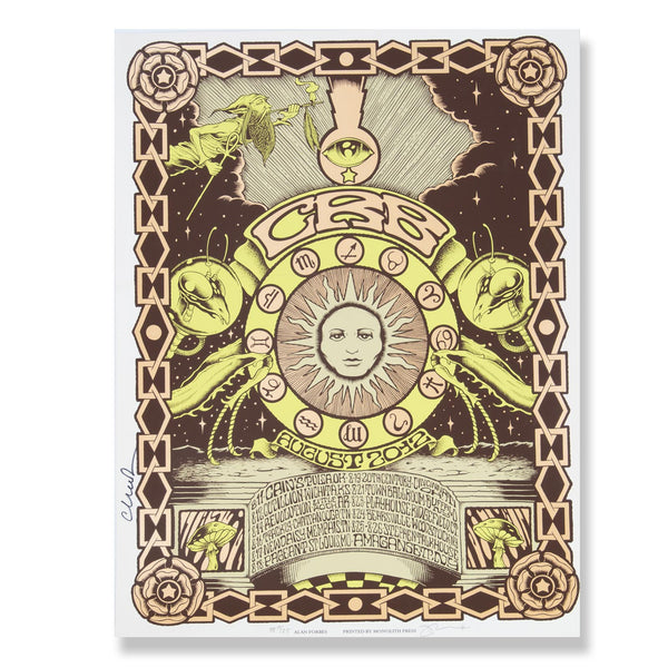 CRB Show Poster August 2017 SIGNED BY CR D8