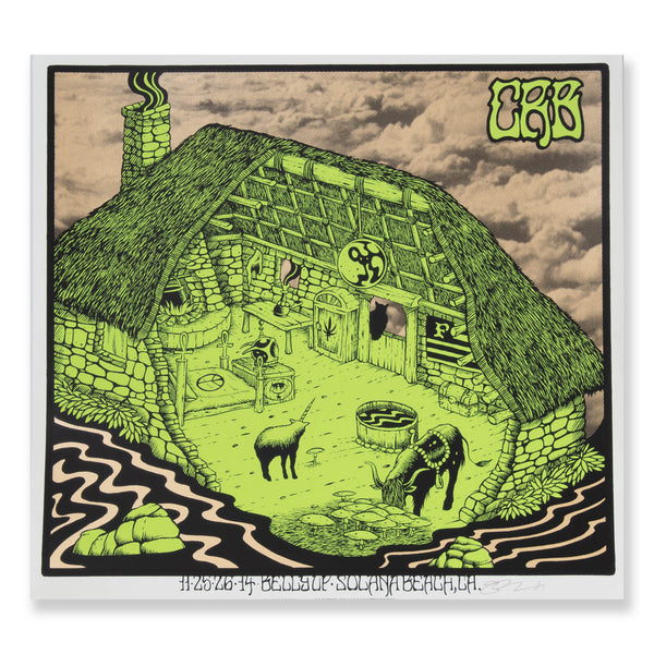 CRB Show Poster Belly Up Solana Beach 2014 D5