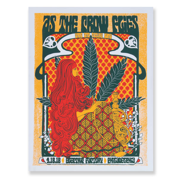 As The Crow Flies Electric Factory 2018 Poster D7