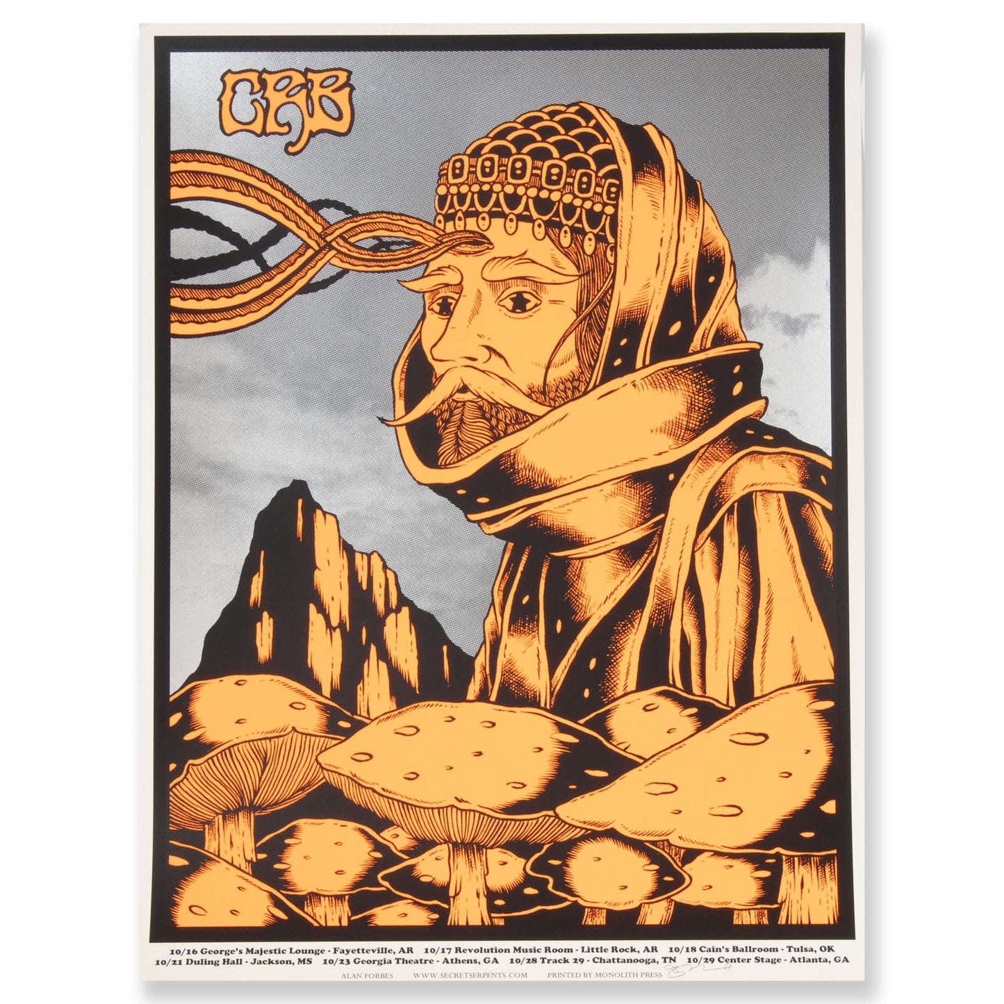 CRB Show Poster Wizard Mushroom D6