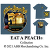 Allman Brothers Band Eat A Peach 50th Anniversary Tee Blue Version