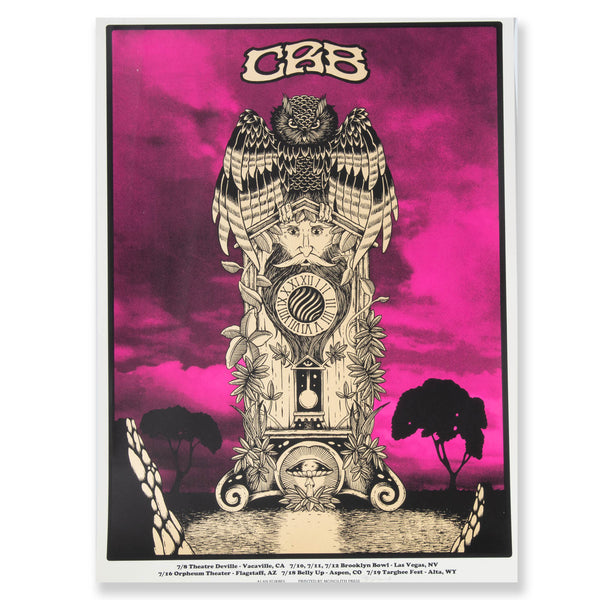 CRB Show poster Owl Time Clock - D4