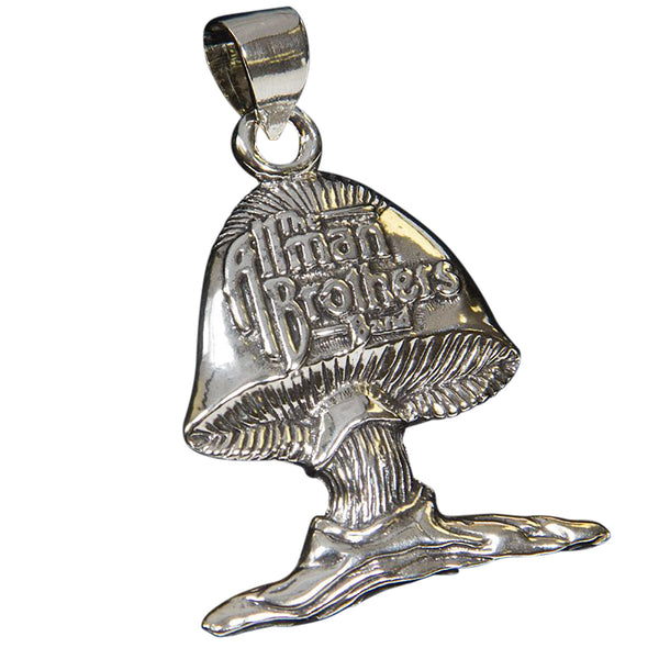Allman Brothers Band Sterling Silver Mushroom Pendant - Very Limited