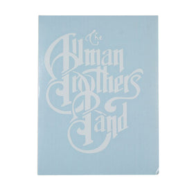 Allman Brothers Transfer Sticker White