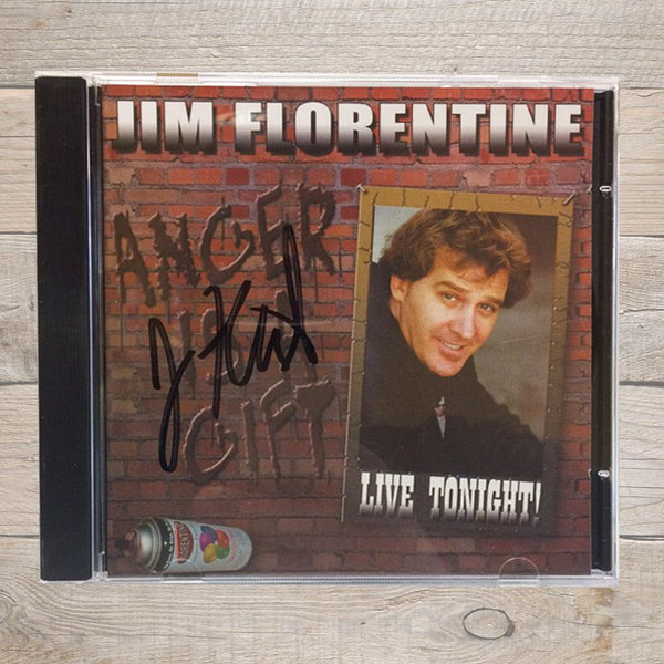 Jim Florentine Anger is a Gift CD Autographed