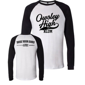 OSF Owsley High Black Sleeves Baseball T-Shirt
