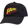 Black hat with Fame Logo