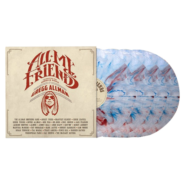 All My Friends: Celebrating The Songs & Voice Of Gregg Allman 4 LP Box Set - American Marble