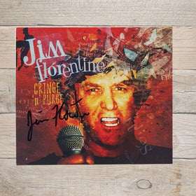 Jim Florentine Cringe 'n' Purge CD Autographed