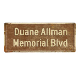 Duane Allman Memorial Blvd Sign