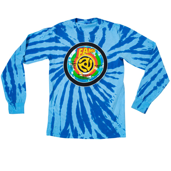 FAME Record label Blue Tie Dye T-Shirt