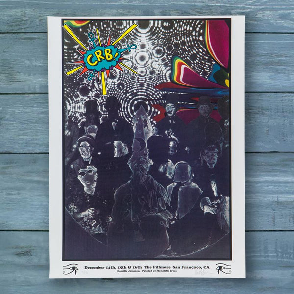 CRB Show Poster Fillmore West Dec 2017 - D3