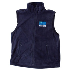 30ASWF Mens Navy Fleece Vest