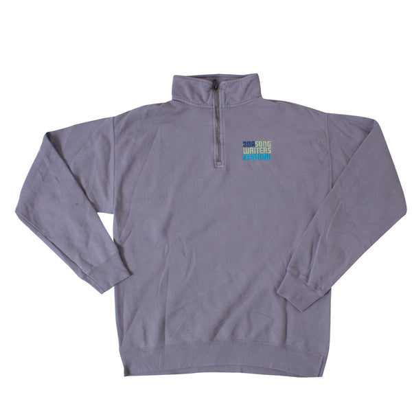 30ASWF Light Grey Quarter Zip Fleece