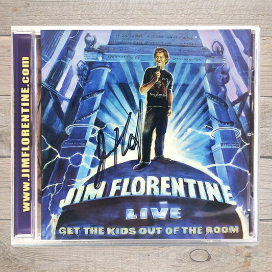 Jim Florentine Get The Kids Out Of The Room CD Autographed