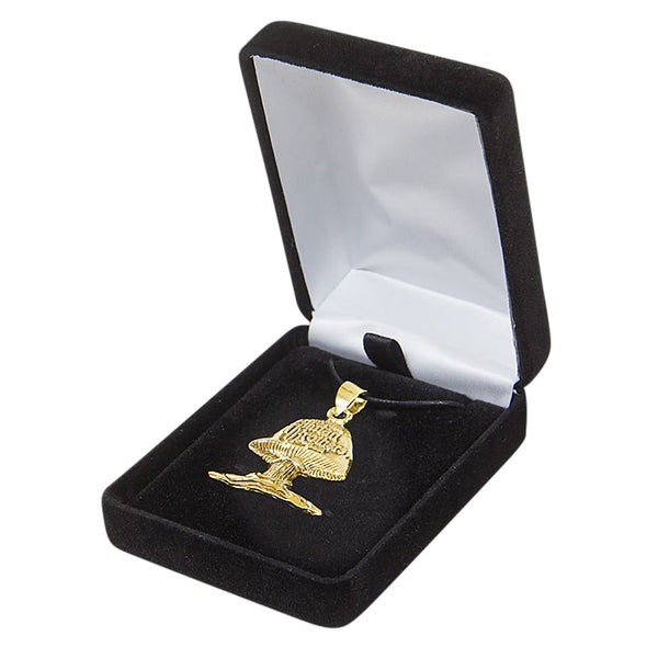 Allman Brothers Band 14 K GOLD Mushroom Pendant - Very Limited