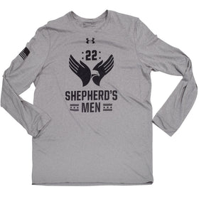 Shepherd's Men - MENS UA Heatgear Long Sleeve Grey