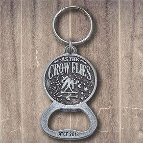 As The Crow Flies Key Chain/ Bottle Opener