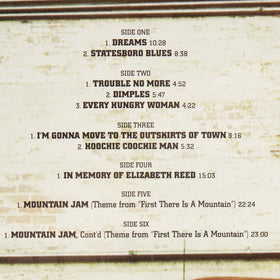 ALLMAN BROTHERS BAND Live At Ludlow Garage - 1970 [3 LP]