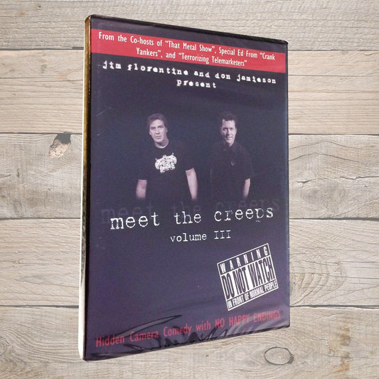 Jim Florentine Meet The Creeps 3 DVD