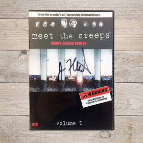 Jim Florentine Meet The Creeps DVD Autographed