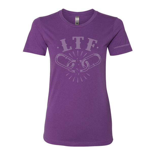 LTF WOMENS Purple TEE