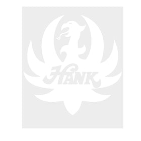 Hank Jr. LARGE Ruger Vinyl Transfer Sticker