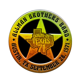 Allman Brothers Band Down In Texas 71 Sticker