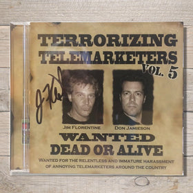 Terrorizing Telemarketers Volume 5 CD Autographed