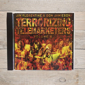 Jim Florentine Terrorizing Telemarketers 6 CD Autographed