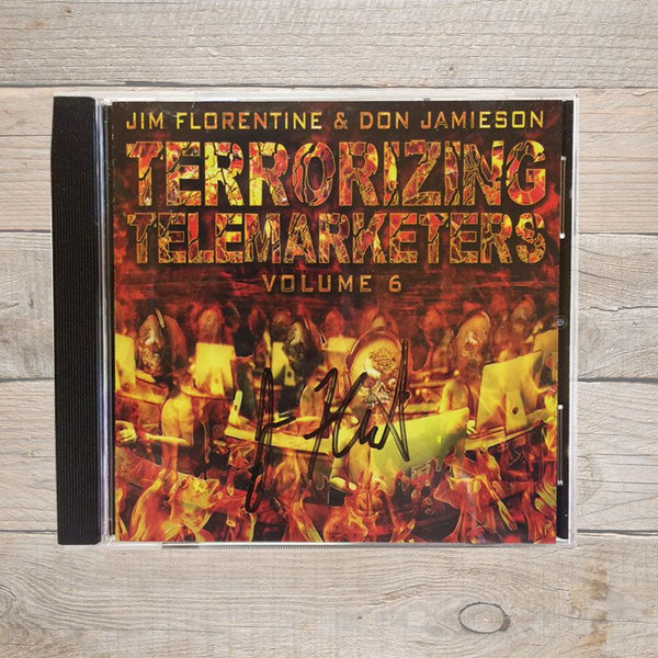 Jim Florentine Terrorizing Telemarketers 6 CD Autographed