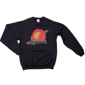 Eat A Peach Sweatshirt Black