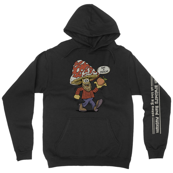 Big House Museum Shroom Dude Hoodie BLACK