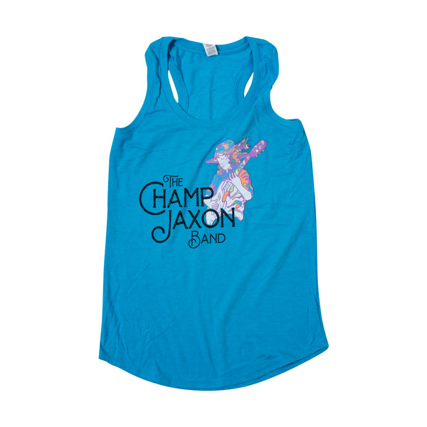 The Champ Jaxon Band Blue Tank
