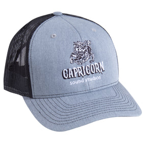 Capricorn Studios Silver/Black Trucker Hat