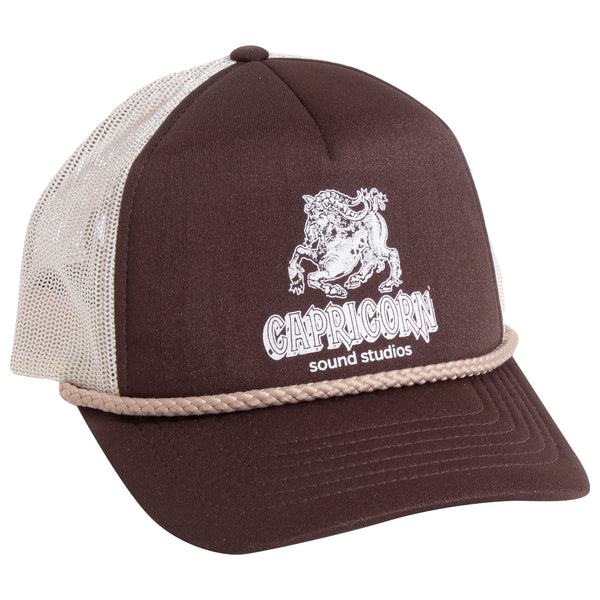 Capricorn Studios Brown/Cream Trucker Hat