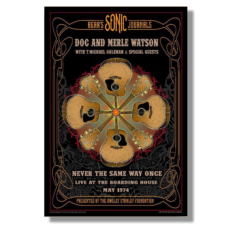 OSF Doc & Merle Watson Poster – Signed and numbered run of 200
