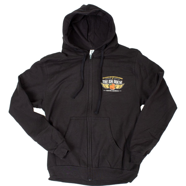 Big House Winged Peach Zip Up Hoodie