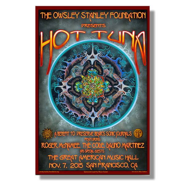 OSF Benefit Hot Tuna Poster – Signed and numbered run of 300