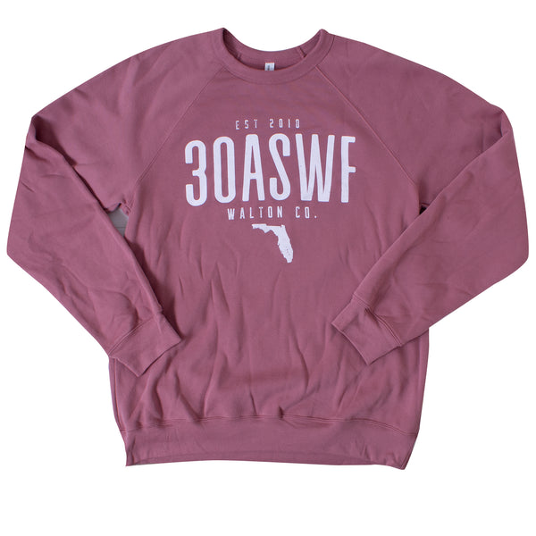 30ASWF Mauve Crewneck Sweatshirt