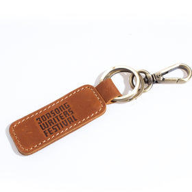 30ASWF Leather Keychain