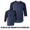 OSF Owsley High Heather Denim Baseball T-Shirt