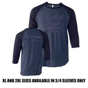 OSF Owsley High Heather Denim Baseball T-Shirt