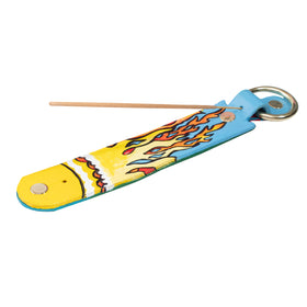 Peach strap incense burner
