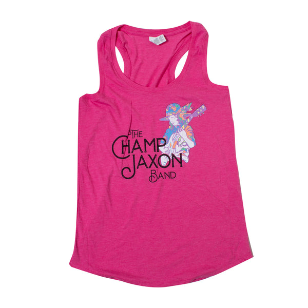 The Champ Jaxon Band Pink Tank